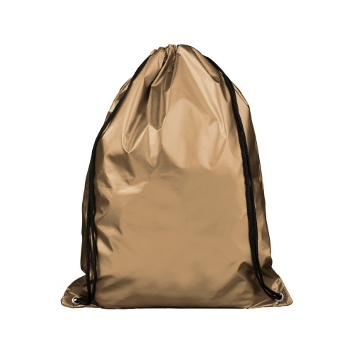 Блестящий рюкзак со шнурком Oriole, золотистый