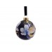 Стеклянный шар Ботаника (темно-синий)