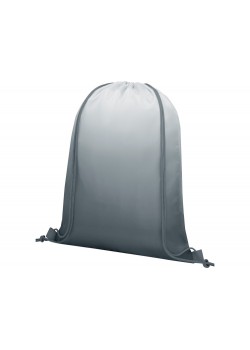 Сетчатый рюкзак Oriole со шнурком и плавным переходом цветов, серый