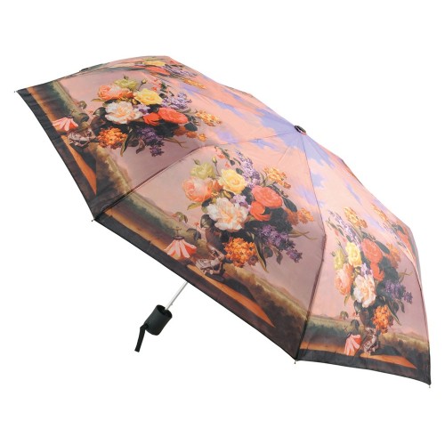 Набор Букет: зонт складной полуавтоматический и сумка для шопинга