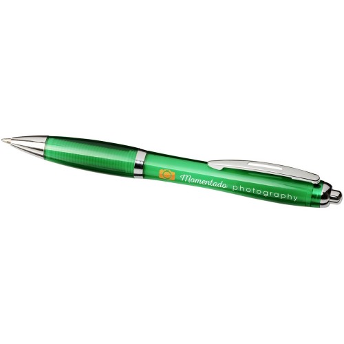 Шариковая ручка Nash из переработанного ПЭТ-пластика, зеленый