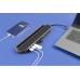 Хаб USB Type-C 3.0 для ноутбуков Falcon, черный