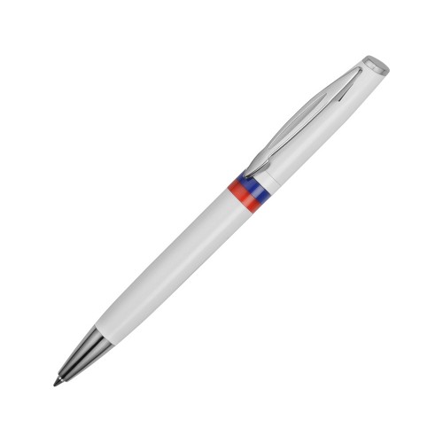 Ручка шариковая Отчизна, белый/триколор