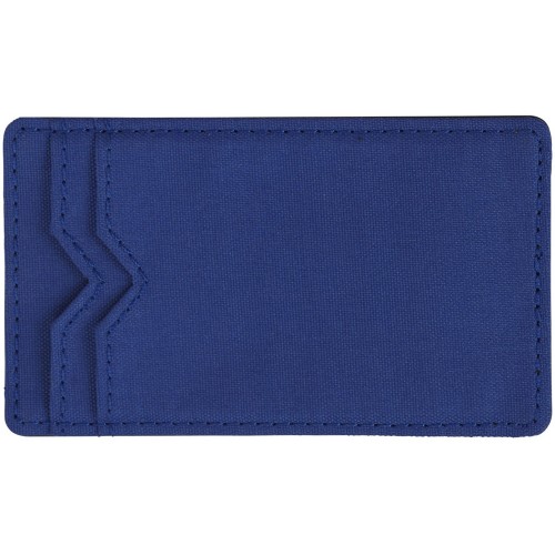 Бумажник RFID с двумя отделениями, ярко-синий