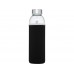 Спортивная бутылка Bodhi из стекла объемом 500 мл, черный