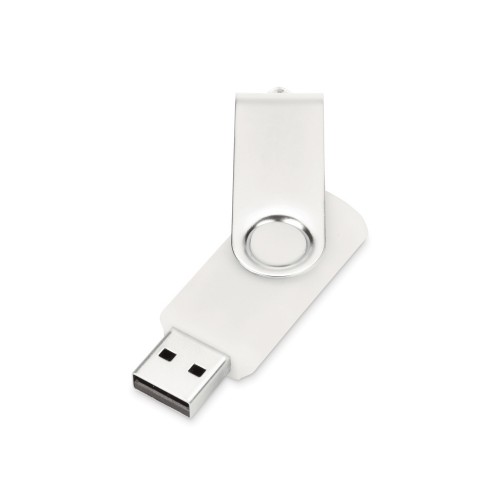 Флеш-карта USB 2.0 2 Gb Квебек, белый