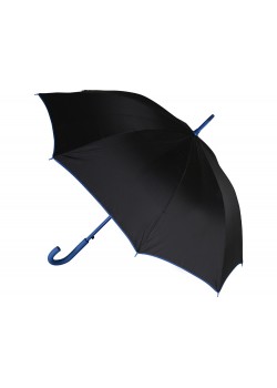 Зонт-трость полуавтоматический, синий