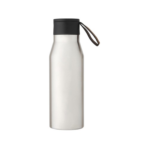 Ljungan Бутылка объемом 500 мл с медной вакуумной изоляцией, ремешком и крышкой, серебристый