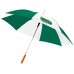 Зонт-трость Lisa полуавтомат 23, зеленый/белый