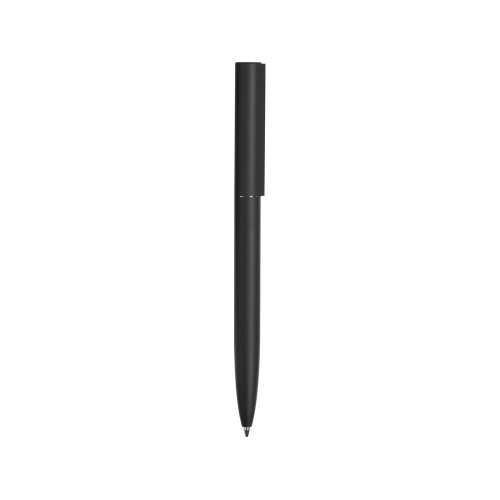 Шариковая металлическая ручка Minimalist софт-тач, черная