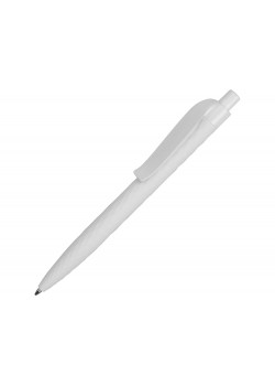 Ручка шариковая QS 01 PRP софт-тач, белый