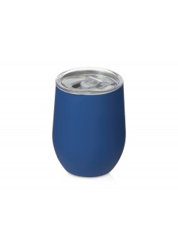 Термокружка Vacuum mug C1, soft touch, 370мл, синий