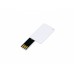 USB-флешка на 8 Гб в виде пластиковой карточки, белый
