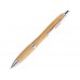 Шариковая ручка SAGANO из бамбука, серебристый
