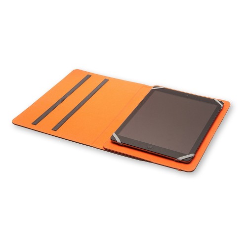 Чехол для планшета 9''/10'' универсальный двухцветный, черный/оранжевый