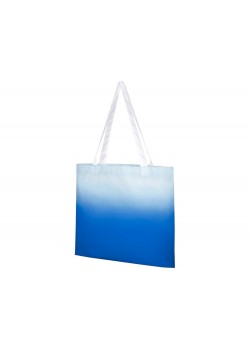 Эко-сумка Rio с плавным переходом цветов, синий