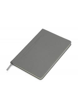 Блокнот А5 Magnet 14,3*21 с магнитным держателем для ручки, серый