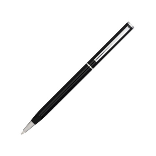 Ручка металлическая шариковая Slim, черный