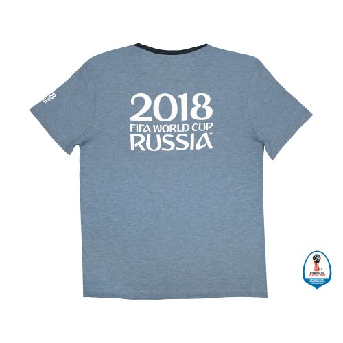 Футболка 2018 FIFA World Cup Russia™ мужская, голубой/черный