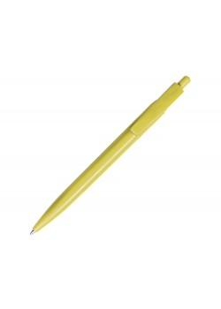 Шариковая ручка Alessio из переработанного ПЭТ, средне-зеленый, синие чернила