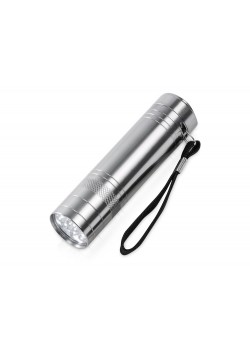 Фонарь с открывалкой Yok, серебристый (P)