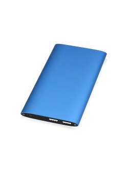 Портативное зарядное устройство Джет с 2-мя USB-портами, 8000 mAh, синий (Р)