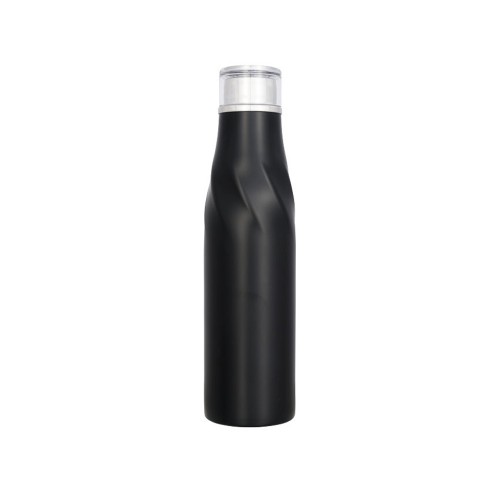 Вакуумная бутылка Hugo с медной изоляцией, черный