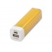 Портативное зарядное устройство Ангра, 2200 mAh, желтый Портативное зарядное устройство Ангра, 2200 mAh, желтый