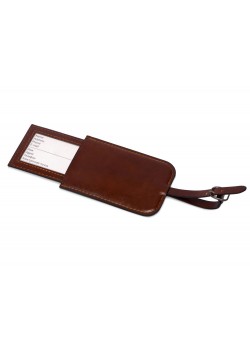 Багажная бирка из PU Fabrizio, коричневый