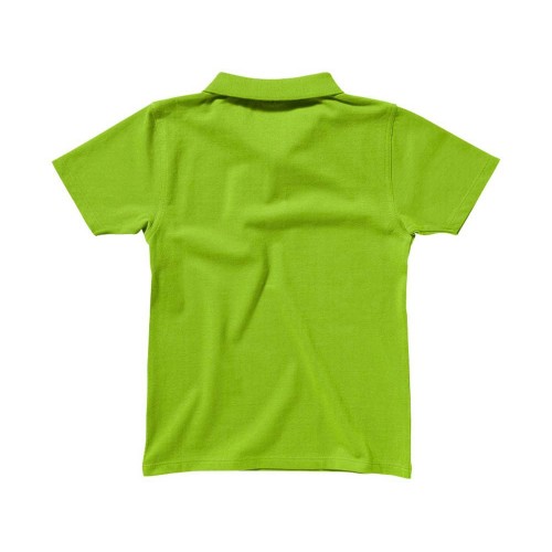 Рубашка поло First детская, зеленое яблоко