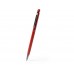 Ручка-стилус металлическая шариковая BAUME, красный