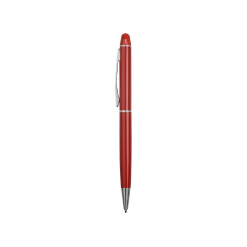 Ручка шариковая Эмма со стилусом, красный