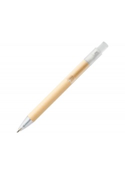 Шариковая ручка Safi из бумаги вторичной переработки,  прозрачный