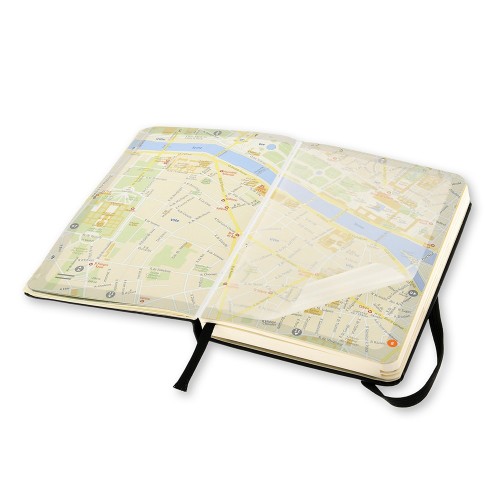 Записная книжка Moleskine City Paris, Pocket (9x14 см), черный