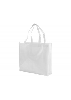 Блестящая ламинированная нетканая сумка-тоут для покупок