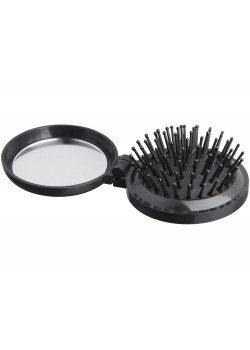 Складная щетка для волос, черный