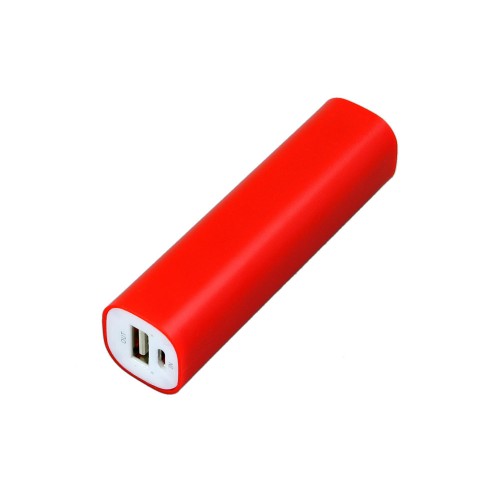 PB030 Универсальное зарядное устройство power bank прямоугольной формы. 2600MAH. Красный