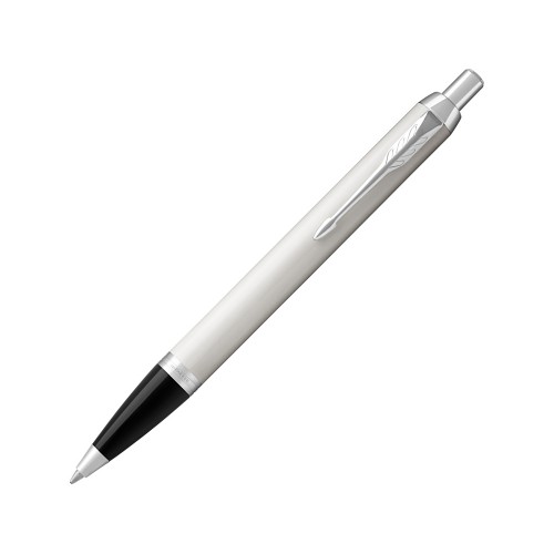 Ручка шариковая Parker IM Core White CT, белый/серебристый