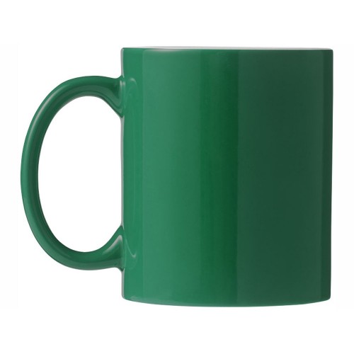 Керамическая кружка Java, зеленый/белый