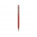 Ручка-стилус шариковая Jucy Soft с покрытием soft touch, красный
