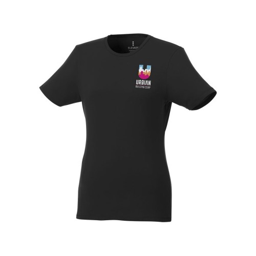 Женская футболка Balfour с коротким рукавом из органического материала, черный