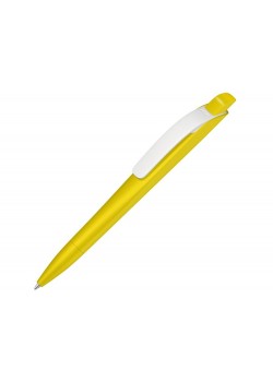 Ручка шариковая пластиковая Stream KG, желтый