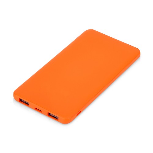 Подарочный набор c кружкой, пластиковой ручкой и повербанком С1, 5000 mAh, оранжевый