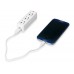 Портативное зарядное устройство в форме розетки, мощность 2600 mAh