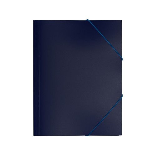 Папка формата А4 на резинке, синий