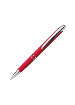 MARIETA SOFT. Алюминиевая шариковая ручка, Красный