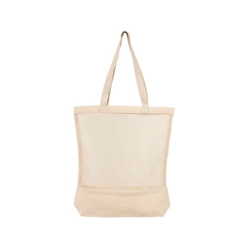 Эко-сумка Maine из сетчатого хлопка, natural