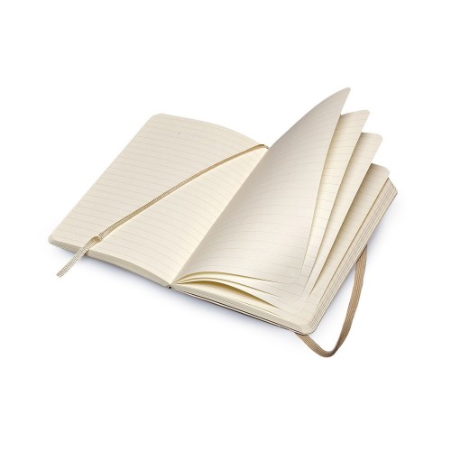 Записная книжка Moleskine Classic Soft (в линейку), Pocket (9х14 см), бежевый