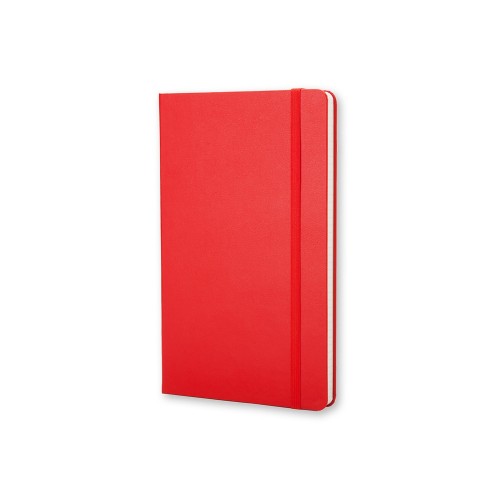 Записная книжка Moleskine Classic (в клетку) в твердой обложке, Large (13х21см), красный