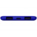 Портативное зарядное устройство Reserve с USB Type-C, 5000 mAh, синий